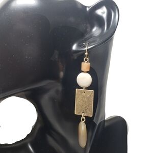 Universal Thread Stone Drop Hook Earrings Sz OS